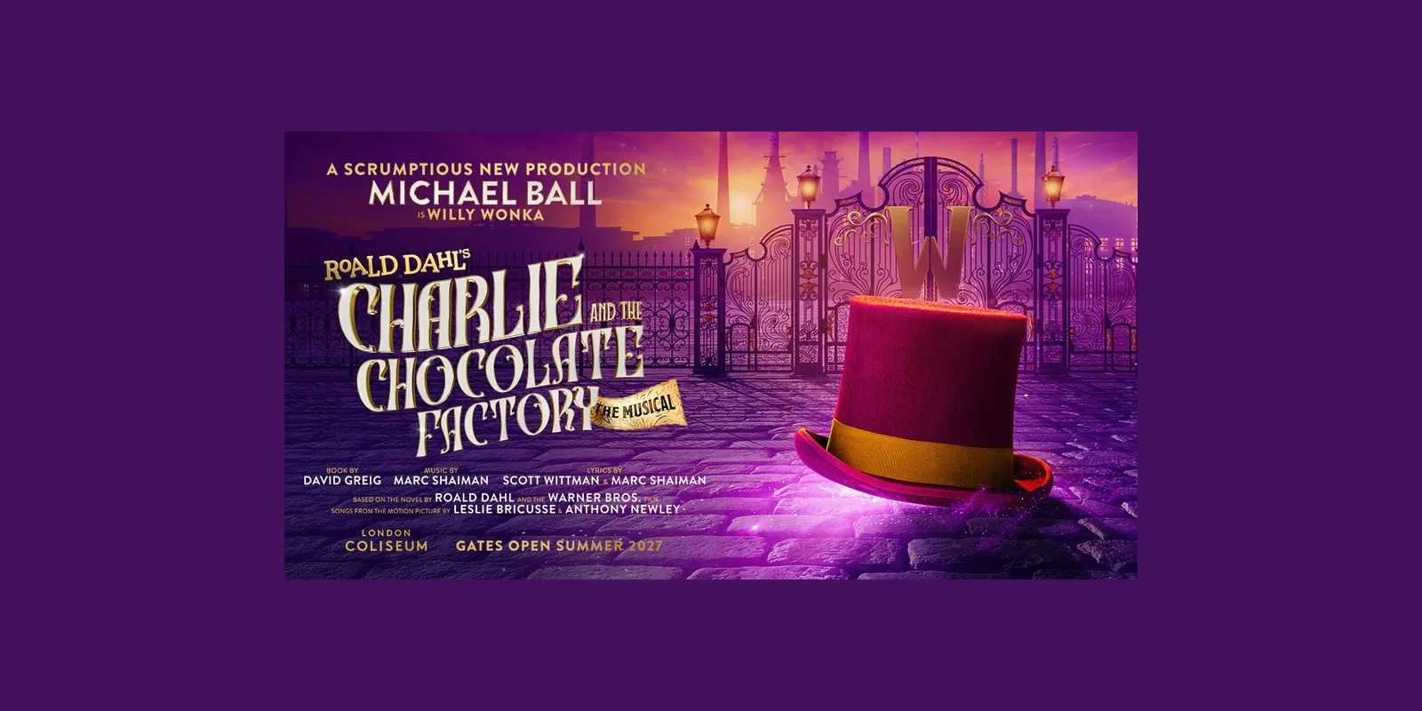 Charlie and the Chocolate Factory: Michael Ball is Willy Wonka at the London Coliseum