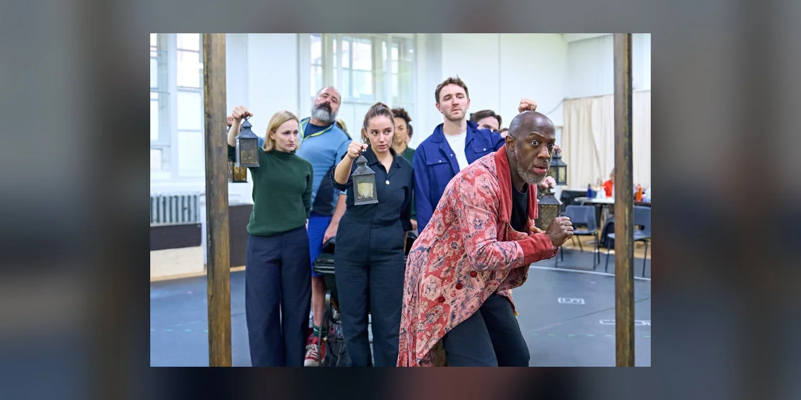 A Christmas Carol at the Old Vic: Giles Terera's Scrooge in new rehearsal photos