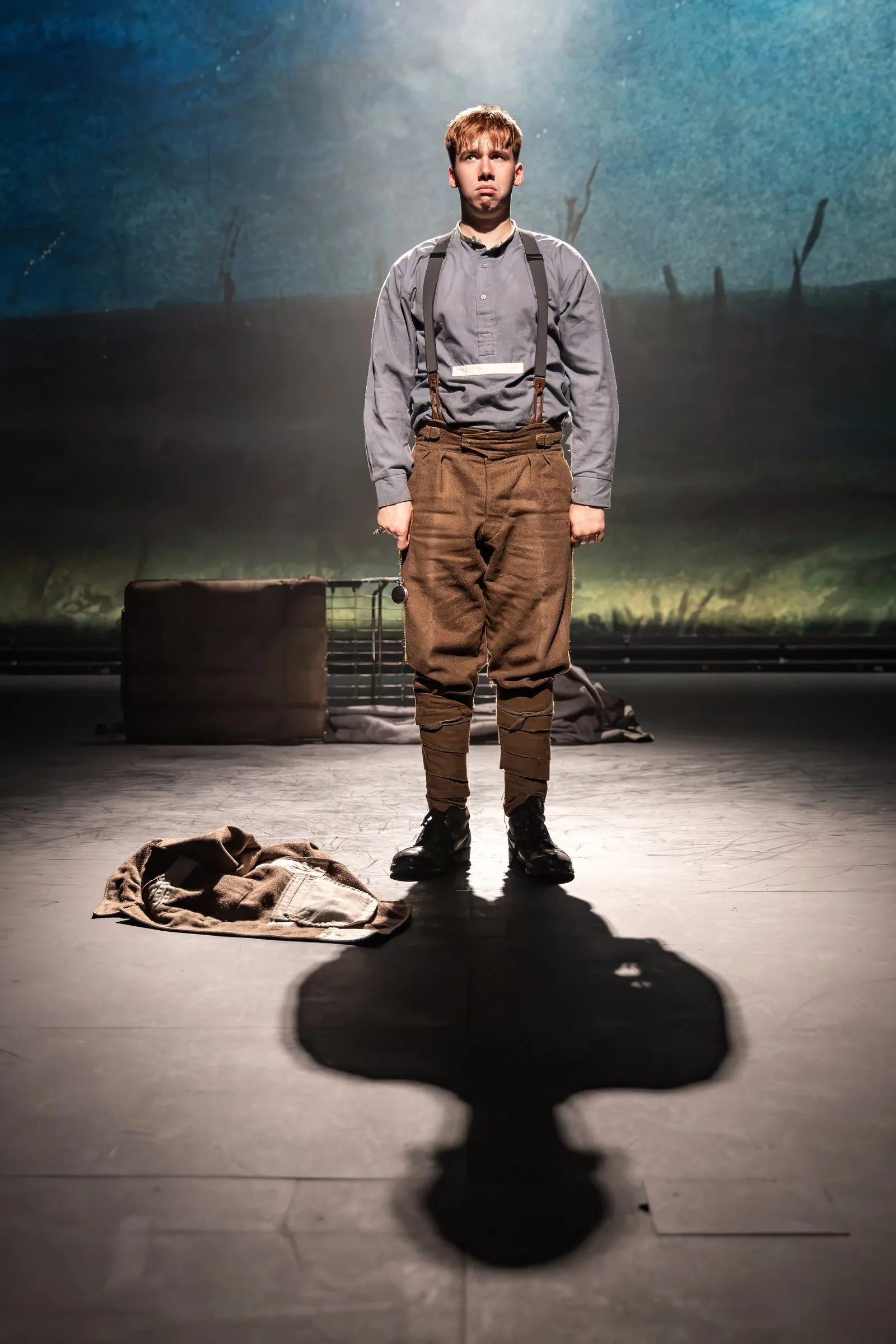 Benjamin Cain as Tommo Peaceful in the UK tour of Private Peaceful