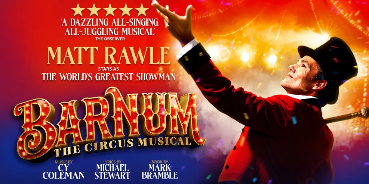 Barnum UK Tour 2026 official promotional image