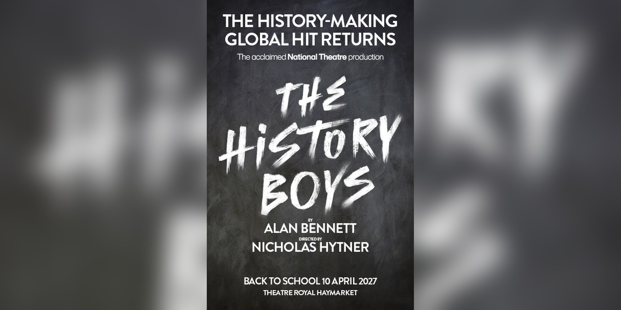 The History Boys at Theatre Royal Haymarket, London, London — production photo 1