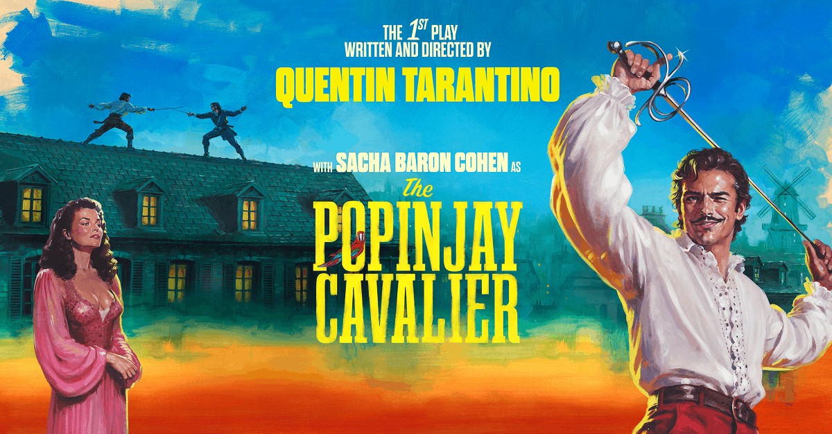 Quentin Tarantino's The Popinjay Cavalier Confirmed for West End in 2027