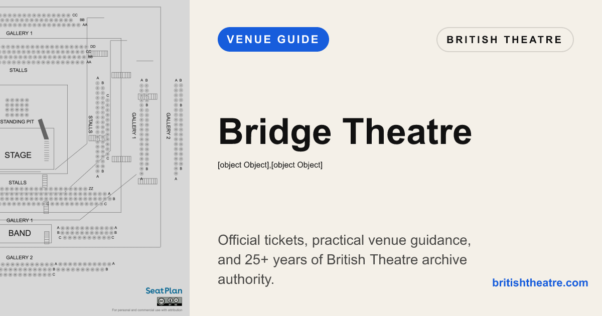 divadlo Bridge Theatre – British Theatre