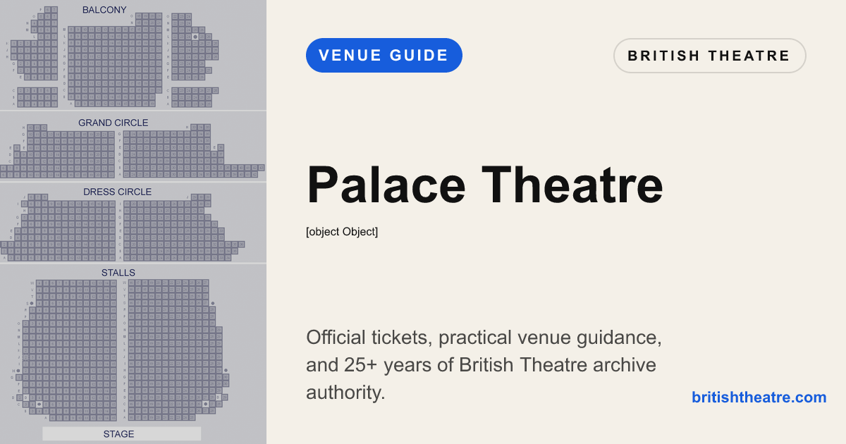 宫殿剧院 - 英国剧院 | British Theatre